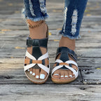 Damen Clogs mit verstellbaren Riemen und gepolstertem Fußbett R&B