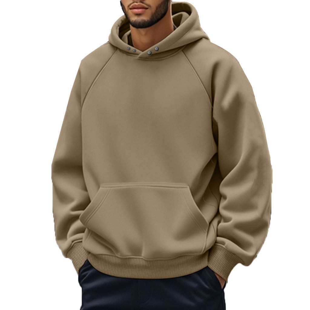 Herren Kapuzenpullover mit komfortabler Passform und praktischen Taschen R&B