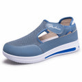 Damen Atmungsaktive Slip-On Sportschuhe mit verstellbarem Klettverschluss R&B