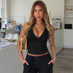Damen Schickes Trägertop mit Spitzenverzierungen R&B