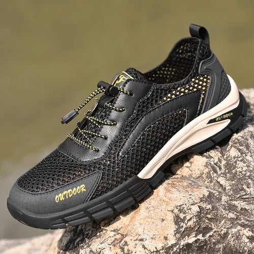 Herren Atmungsaktive Outdoor-Sneaker mit rutschfester Sohle R&B