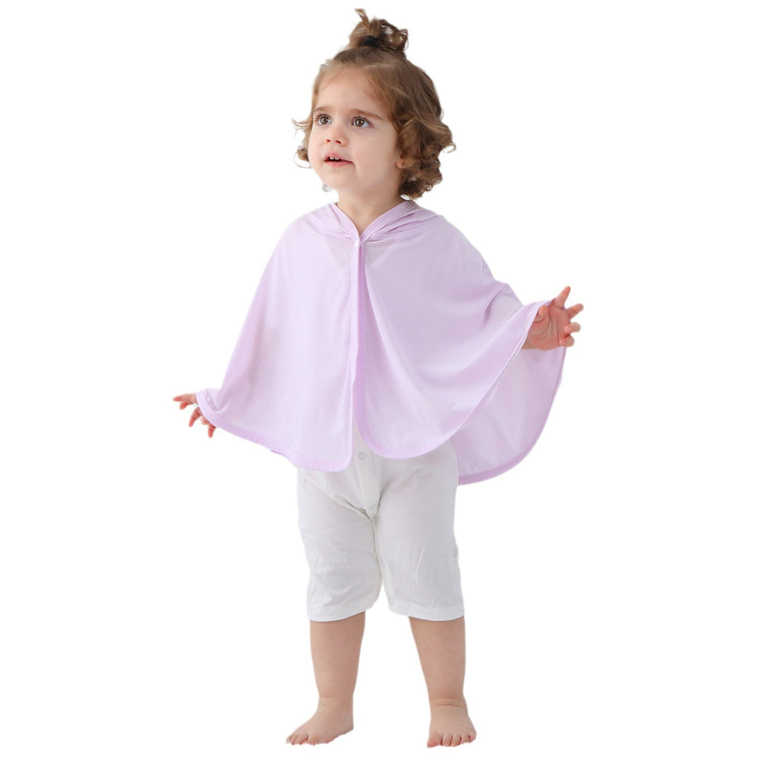 Unisex nan Kapuzensweat-Infant-Mesh-Schwimmponcho mit Bärenohren R&B