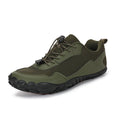 Herren nan leichter Schnellzug-Trekkingschuh mit Gummizehschutz, atmungsaktivem Meshoberteil und profiliertem Outdoor-Laufsohle R&B