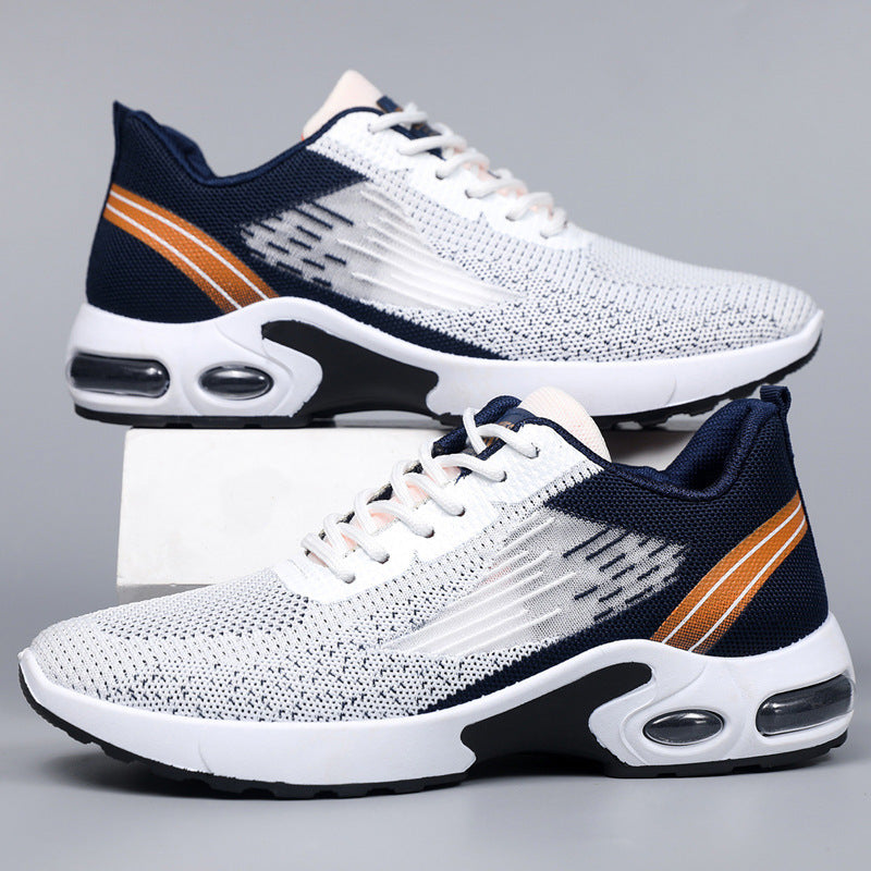 Damen Komfortable Dämpfungs-Sneaker mit atmungsaktiver Mesh-Oberfläche und elastischer Konstruktion R&B