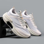 Damen sportliche Leichtathletik-Sneaker mit atmungsaktiver Mesh-Oberfläche