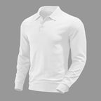 Herren Langarm Poloshirt R&B