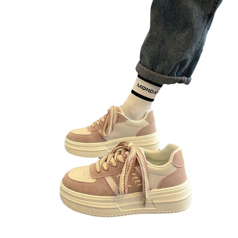 Damen modische Chunky-Sneaker mit stabiler Plattform und auffälligem Design R&B