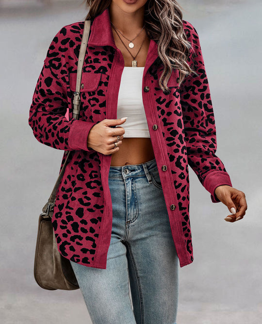 Damen lässige und modische Karo-Jacke R&B