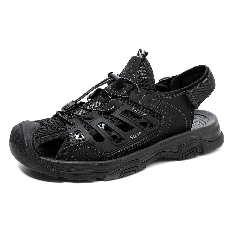 Damen Sportliche Outdoor-Sandalen mit stoßdämpfender Sohle und atmungsaktivem Obermaterial R&B