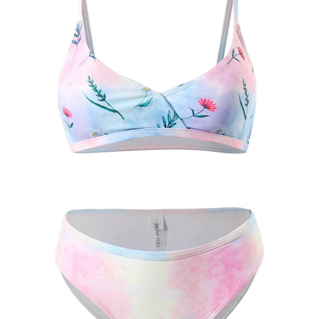 Damen Bikini-Set mit floralem Design und komfortablem Schnitt R&B