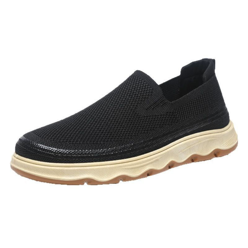 Damen Slip-On Freizeitschuhe mit atmungsaktivem Obermaterial und rutschfester Sohle