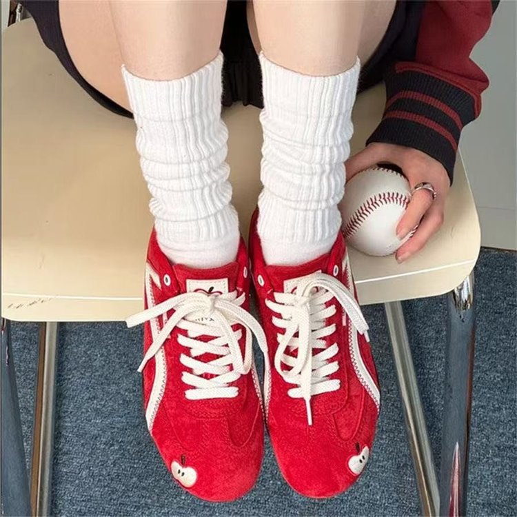 Damen Trendige Sneaker mit sportlichem Design und verspielten Applikationen R&B