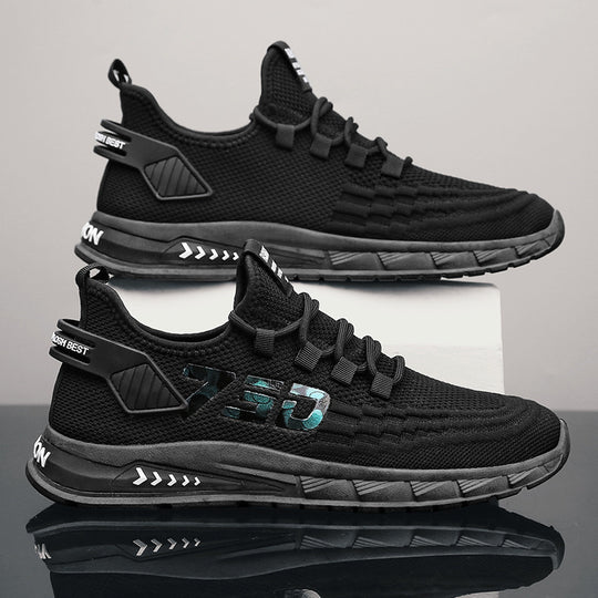 Damen Sportliche Laufsneaker mit atmungsaktiver Mesh-Oberfläche und rutschfester Sohle R&B