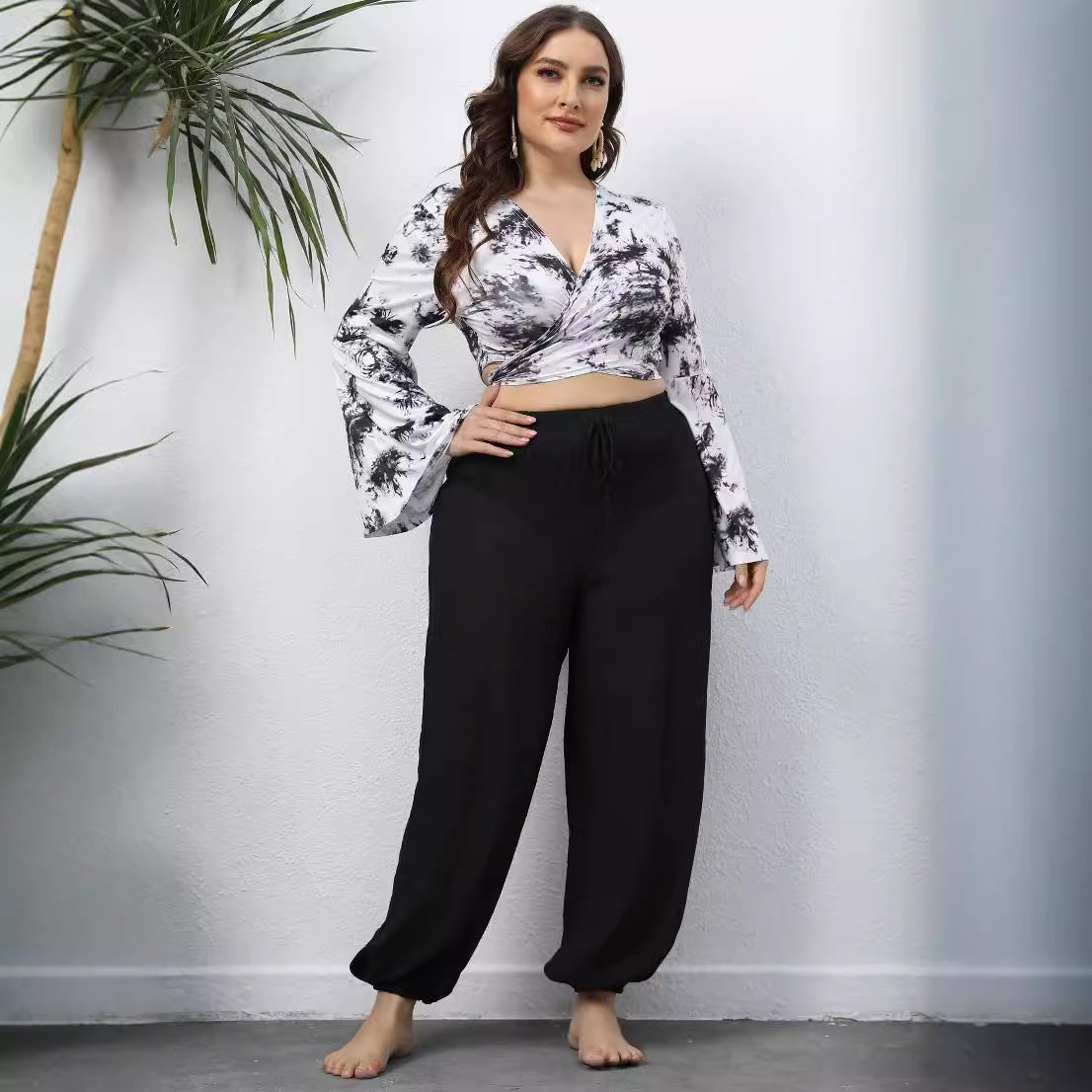 Damen weite Sommerhose R&B
