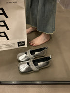 Damen elegante Ballerinas mit modischem Applikationsdetail R&B