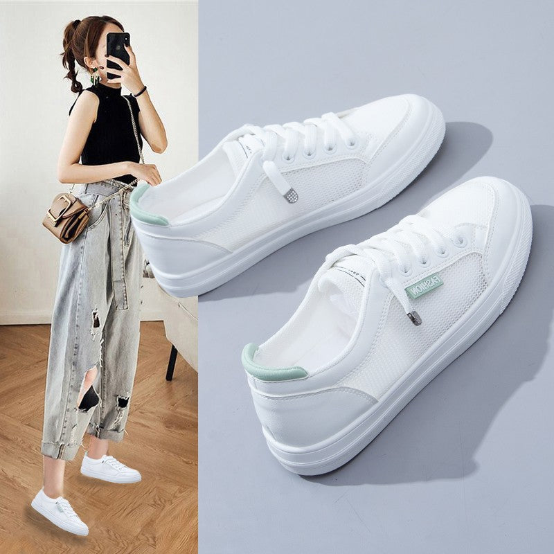 Damen Atmungsaktive Freizeitschuhe mit modischem Mesh-Obermaterial und rutschfester Sohle