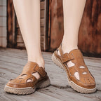 Damen Komfortable Leder Sandalen R&B
