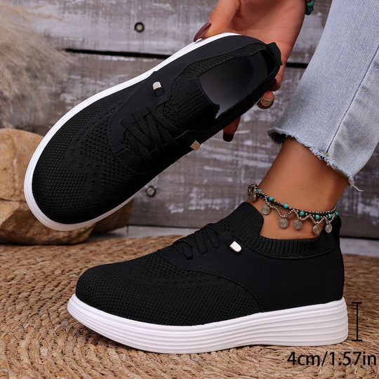 Damen Atmungsaktive Sneakers mit innovativem Strickdesign R&B