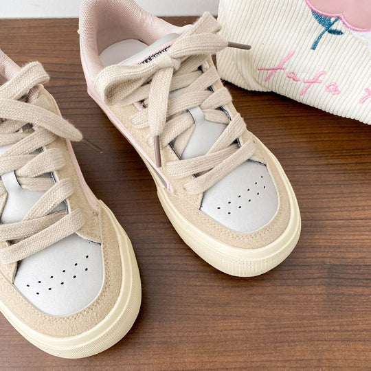 Damen Trendige Sneaker mit modischer Oberflächenstruktur und atmungsaktiver Innensohle R&B