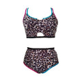 Damen Hochwertiger Bikini mit trendigem Leopardenmuster R&B