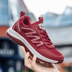 Damen Sportliche Lauf- und Freizeitschuhe mit atmungsaktivem Obermaterial und rutschfester Sohle R&B