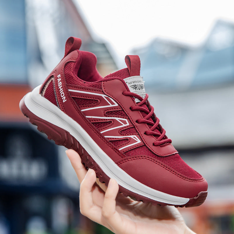 Damen Sportliche Lauf- und Freizeitschuhe mit atmungsaktivem Obermaterial und rutschfester Sohle R&B