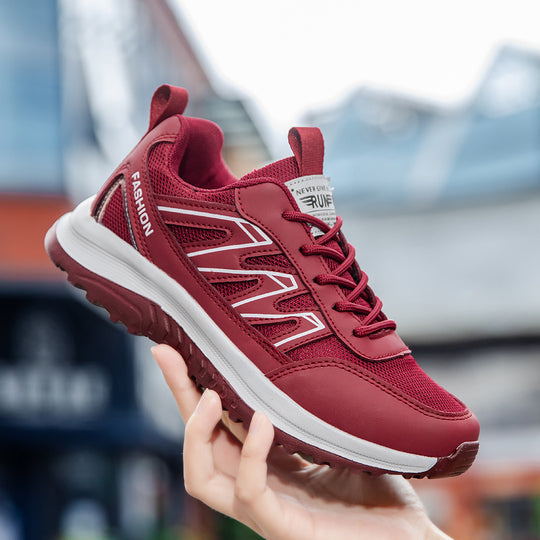 Damen Sportliche Lauf- und Freizeitschuhe mit atmungsaktivem Obermaterial und rutschfester Sohle R&B