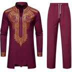 Herren Traditionelles Kaftan-Outfit mit einzigartiger Stickerei R&B