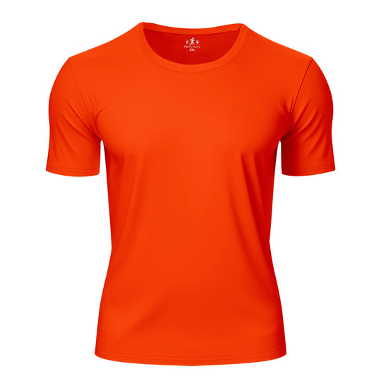 Unisex nan feuchtigkeitsableitendes Funktions-T-Shirt mit Rundhalsausschnitt und leichtem Stretch R&B