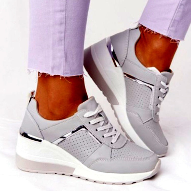 Damen Sportliche Sneakers mit atmungsaktivem Mesh-Obermaterial R&B