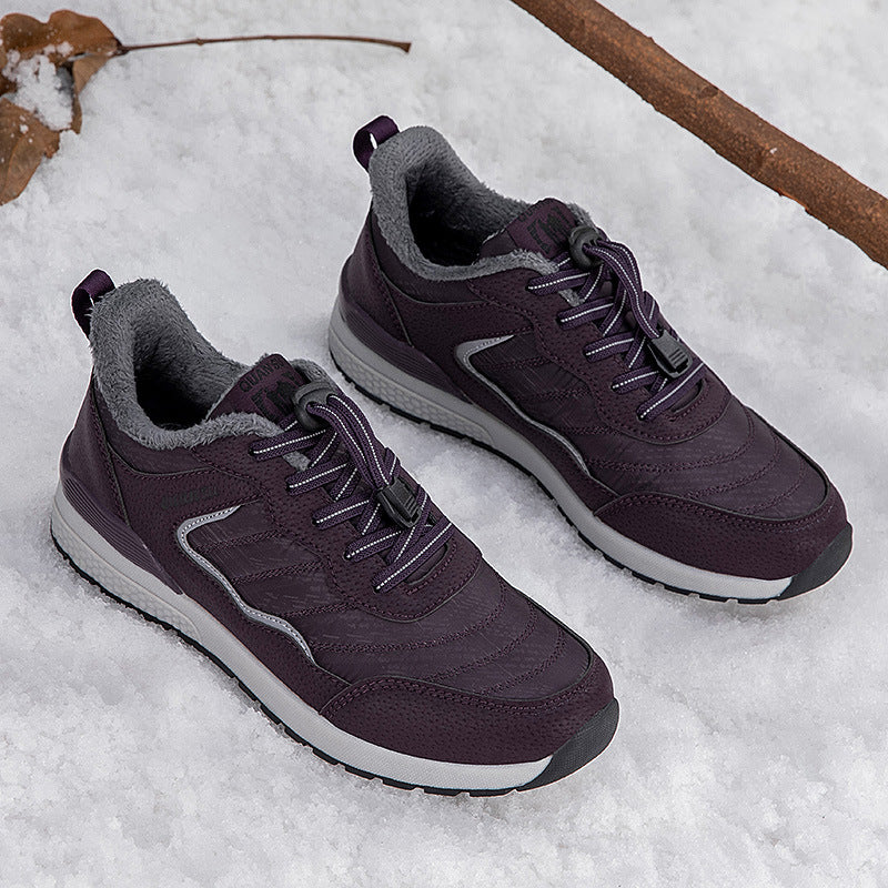 Damen Winterfest Sneakers mit wärmeisolierender Innensohle R&B