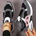Damen nan urbaner Chunky-Sneaker mit integrierter Luftkammer, atmungsaktivem Mesh und stabilisierender Fersenkappe R&B