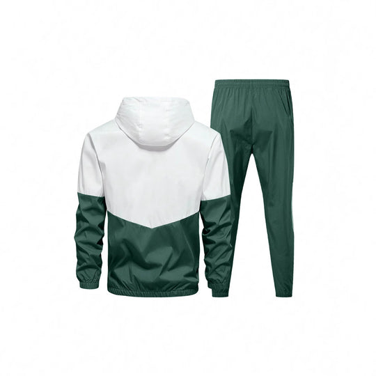 Herren Sportanzug mit atmungsaktiver Jacke und elastischen Jogginghosen R&B