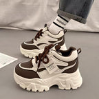 Damen Chunky Sneakers mit vielseitigem Design und bequemer Dämpfung Heidi Mode