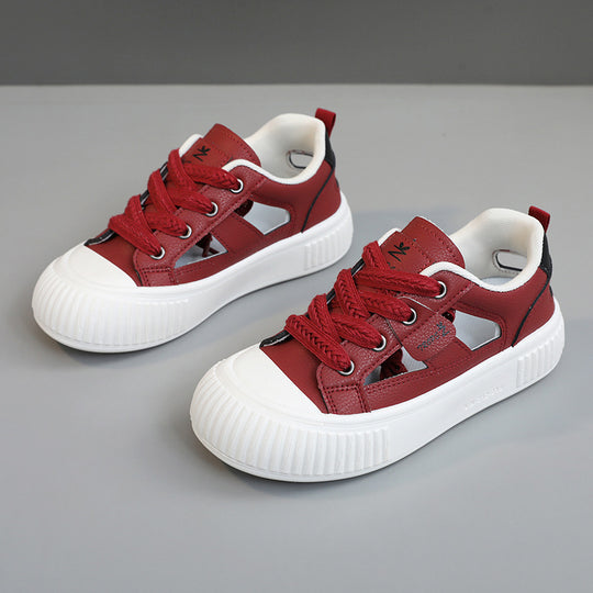 Damen Sportliche Sneaker mit atmungsaktiver Obermaterialstruktur und stoßdämpfender Sohle R&B