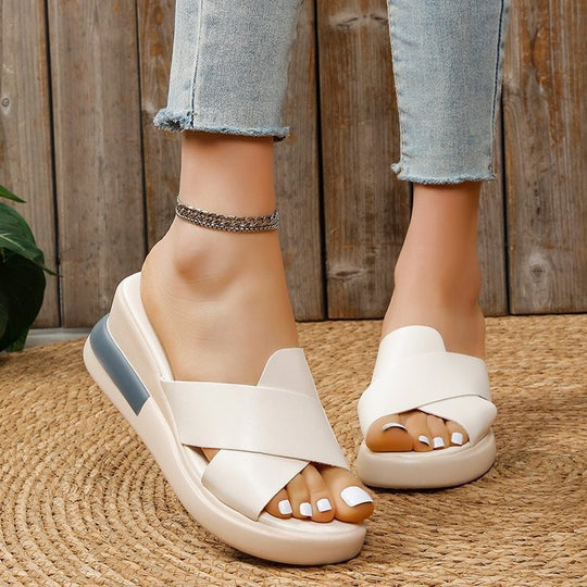 Damen Komfortable Riemensandalen mit modischem Design R&B