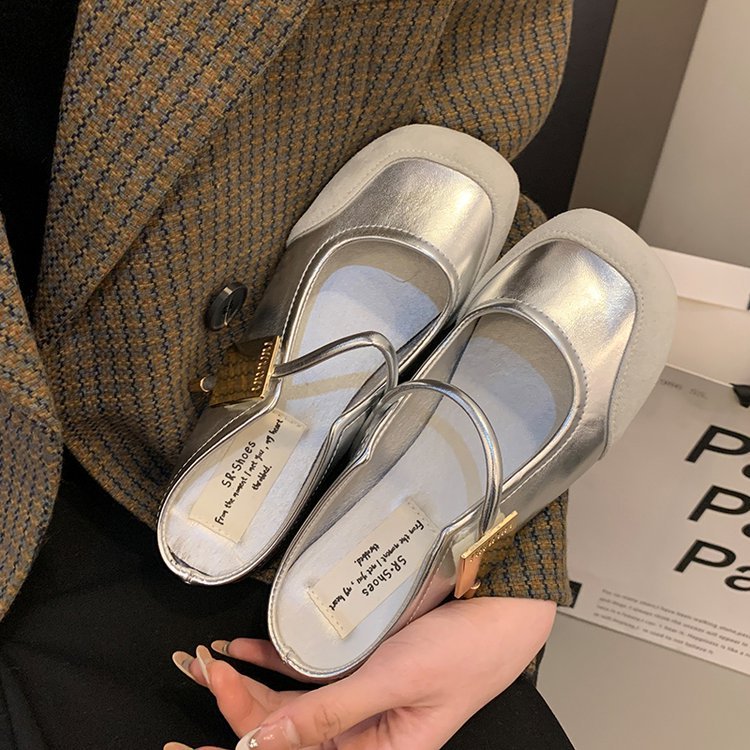 Damen elegante Ballerinas mit modischem Riemchen und komfortabler Innensohle R&B