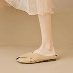 Damen elegante Clogs mit modischem Kreuzband-Design