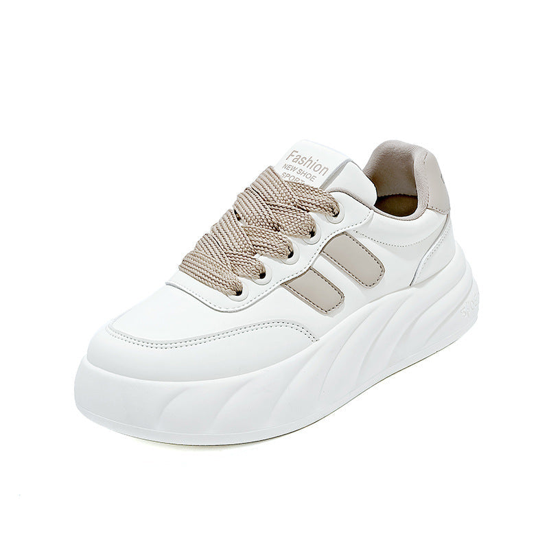 Damen Komfortable Plateau Sneakers mit modernem Design und atmungsaktiver Sohle R&B