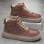 Damen Hohe Sneakers im modernen Retro-Stil mit bequemer Sohle R&B
