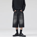 Damen Weite Denim-Culotte im lässigen Schnitt R&B