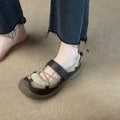Damen Komfortable Sandalen mit verstellbarem Riemen R&B