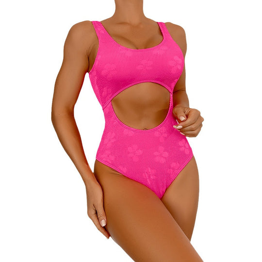 Damen Cut-Out Badeanzug R&B
