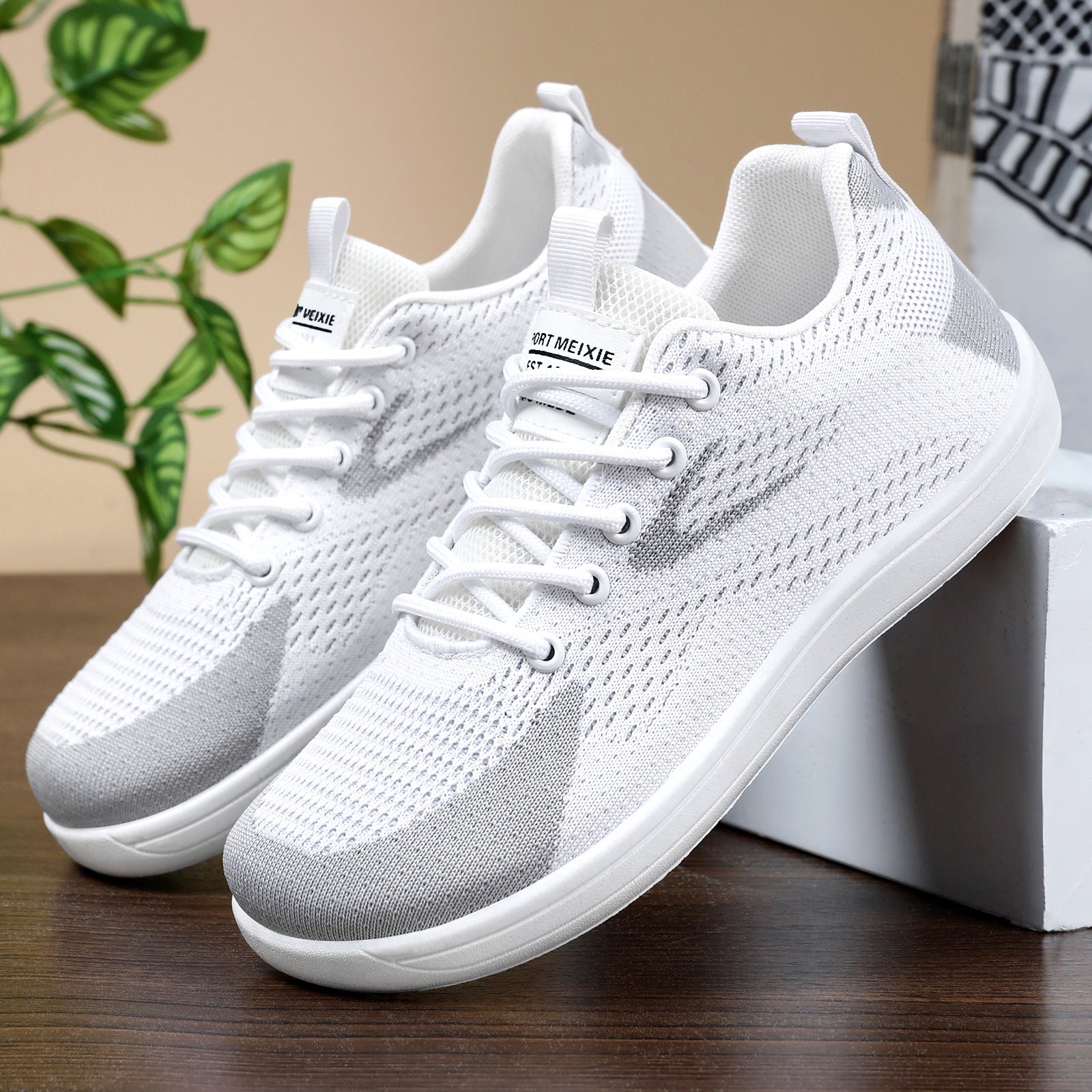 Damen Sportliche Mesh-Laufschuhe mit Komfort-Dämpfung R&B