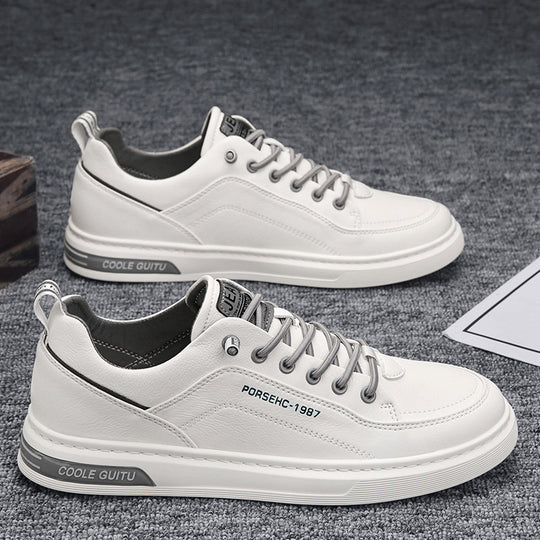 Damen Elegante Sneakers aus weichem Leder mit dämpfender Laufsohle R&B