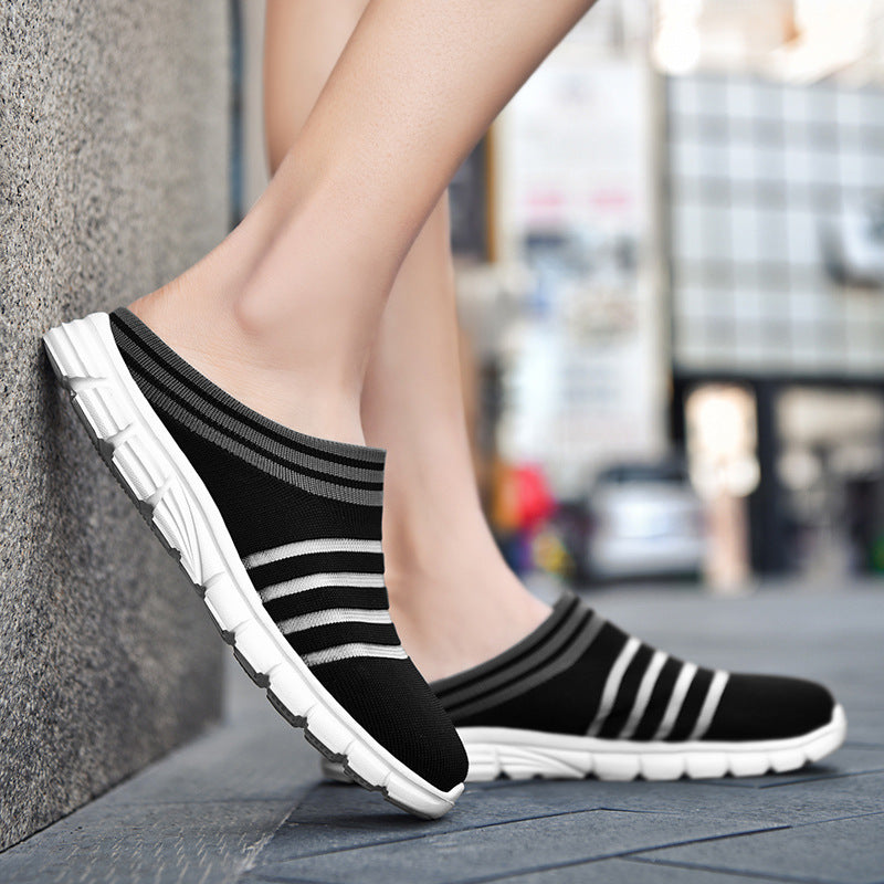 Damen Bequeme Clogs mit atmungsaktivem Obermaterial und rutschfester Sohle