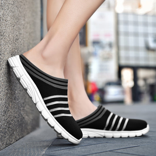 Damen Bequeme Clogs mit atmungsaktivem Obermaterial und rutschfester Sohle R&B