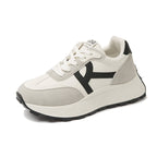 Damen Elegante Freizeit-Sneaker mit atmungsaktiver Sohle und gepolstertem Innenfutter R&B