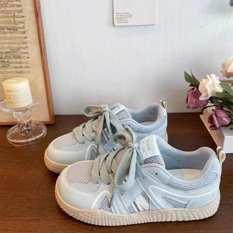 Damen Sportliche Sneakers mit atmungsaktiver Mesh-Oberfläche und rutschfester Sohle