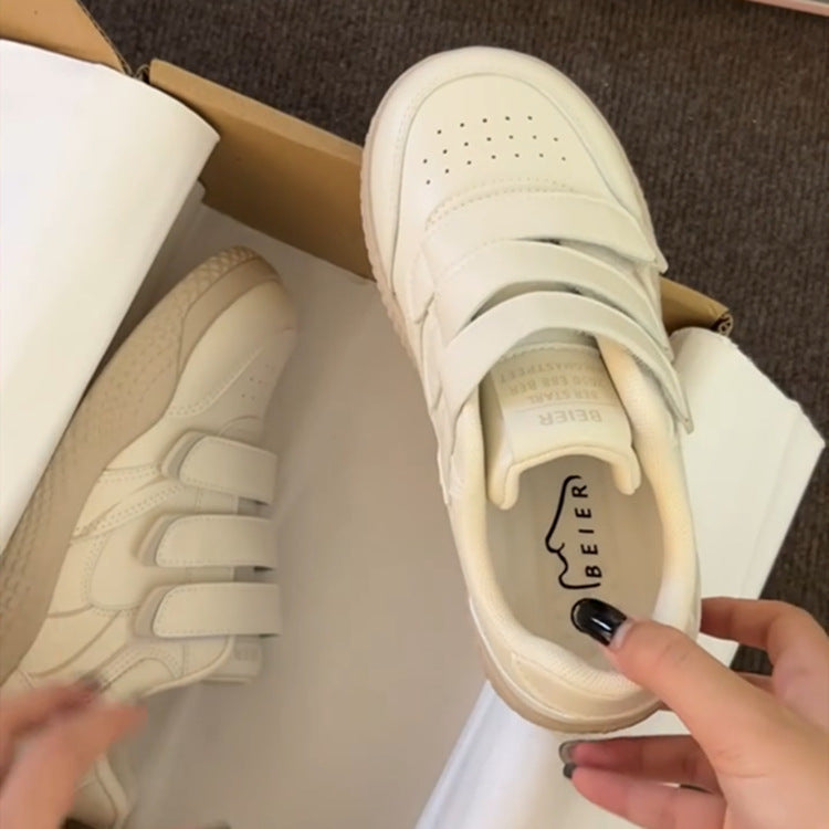 Damen Sneakers mit verstellbarem Klettverschluss und atmungsaktivem Obermaterial R&B